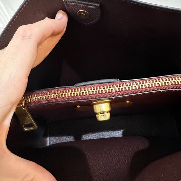 Coach Black Willow Bucket Bag Multi Strap Mint Condition - Picture 3 of 7